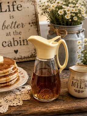 Vintage Syrup Dispenser